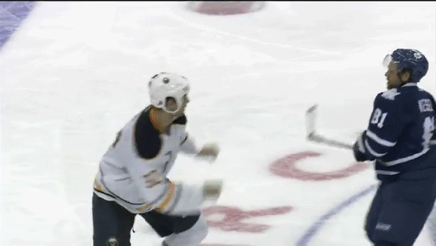 John Scott Attacks Phil Kessel