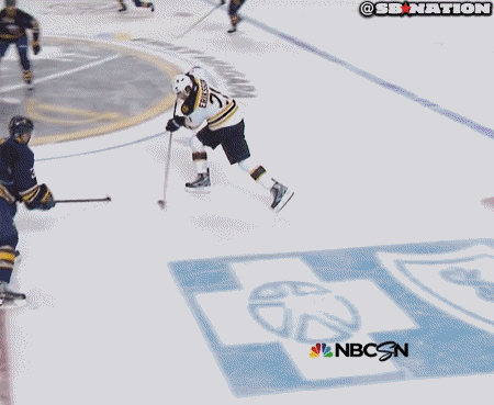 John Scott hits Loui Eriksson