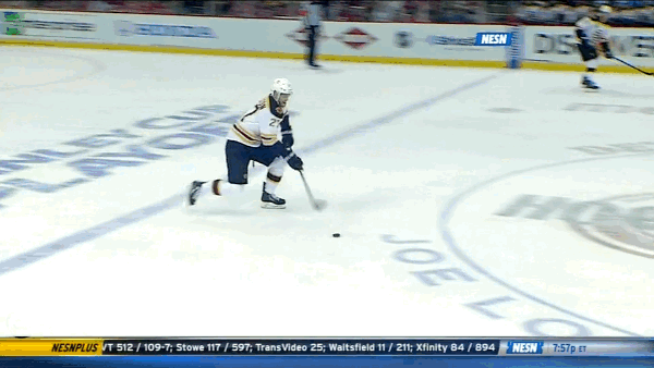 Dougie Hamilton Goal vs Detroit